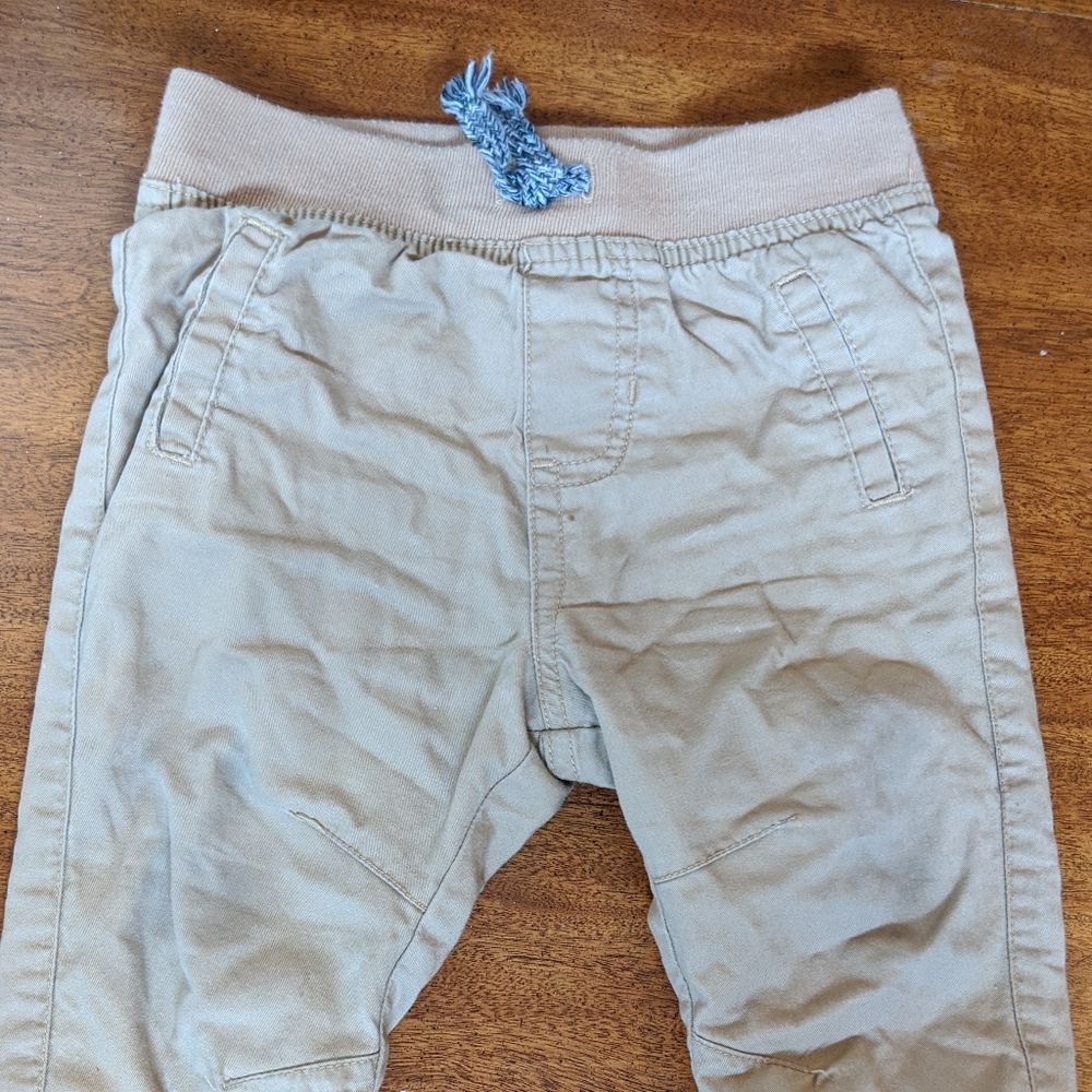 Tan jogger pants